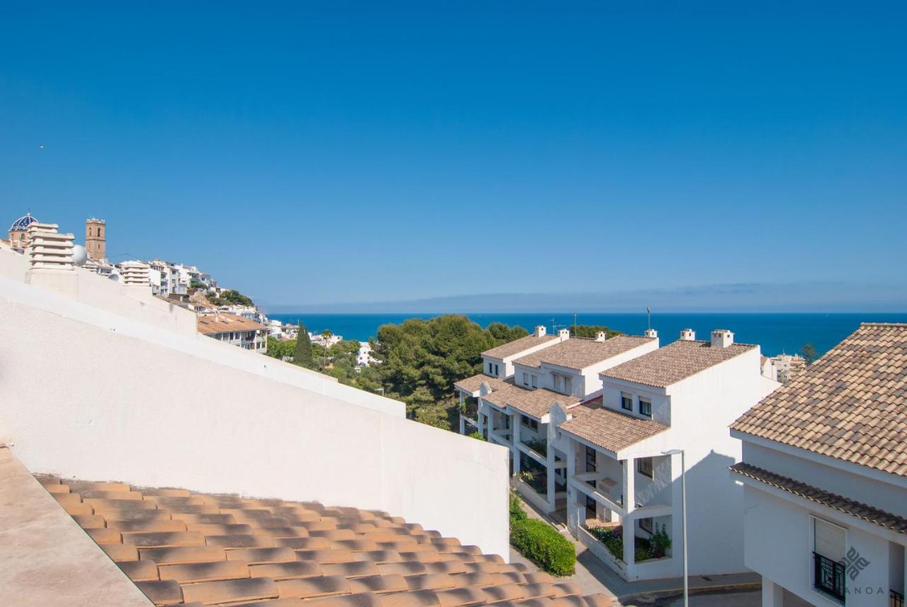 Apartamento A005 - Ático dúplex en el centro de Altea con vistas parciales al mar Exterior foto